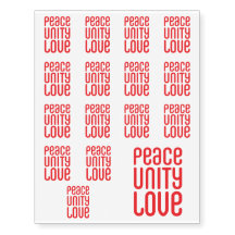 PEACE UNITY LOVE ♥