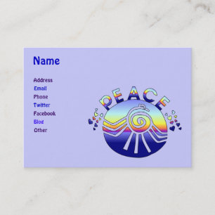 Peace Universe Business Card
