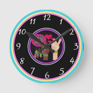 Peace Wall Clock
