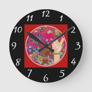 Peace Wall Clock