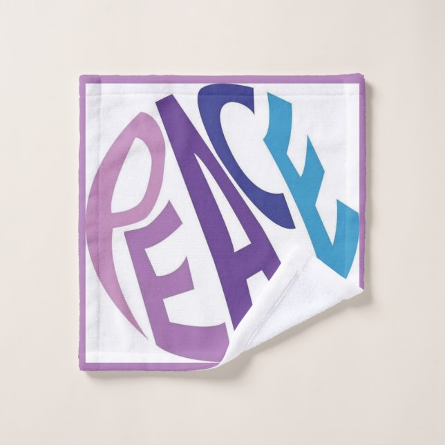 PEACE WASH CLOTH (Wash Cloth)