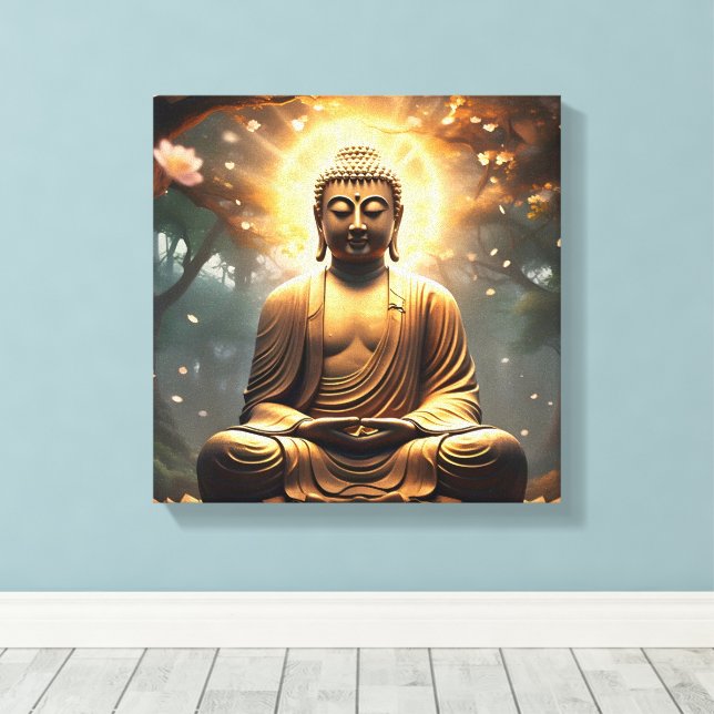 Peace Within Canvas Print (Insitu(Wood Floor))