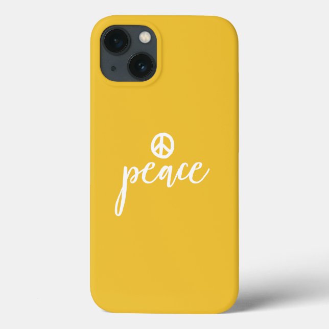 Peace | World Love & Peace Sign Case-Mate iPhone Case (Back)