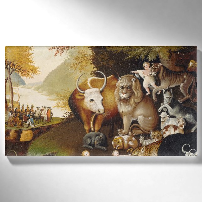 Peaceable Kingdom Animal Hicks Classic Name Tag (Front)