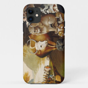 Peaceable Kingdom, c.1834 (oil on canvas) iPhone 11 Case