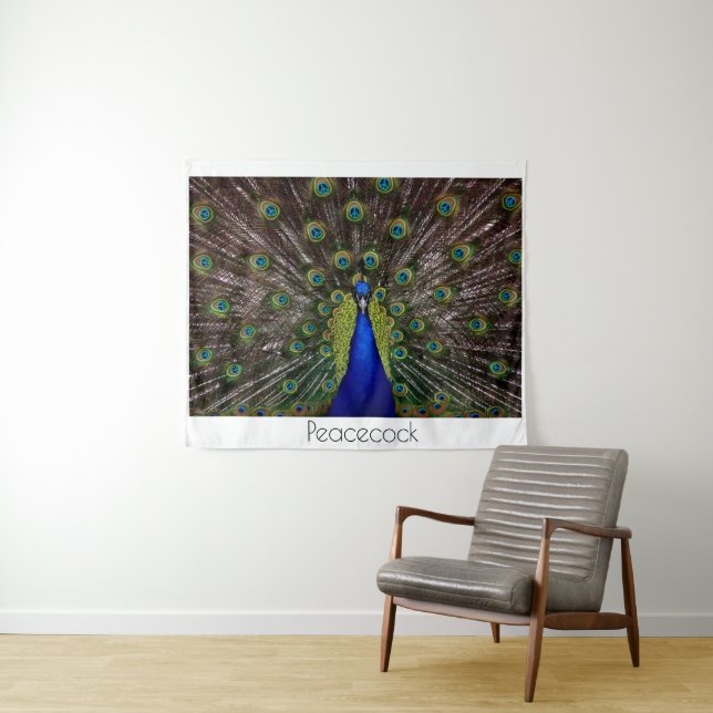 Peacecock  tapestry (In Situ (Horizontal))