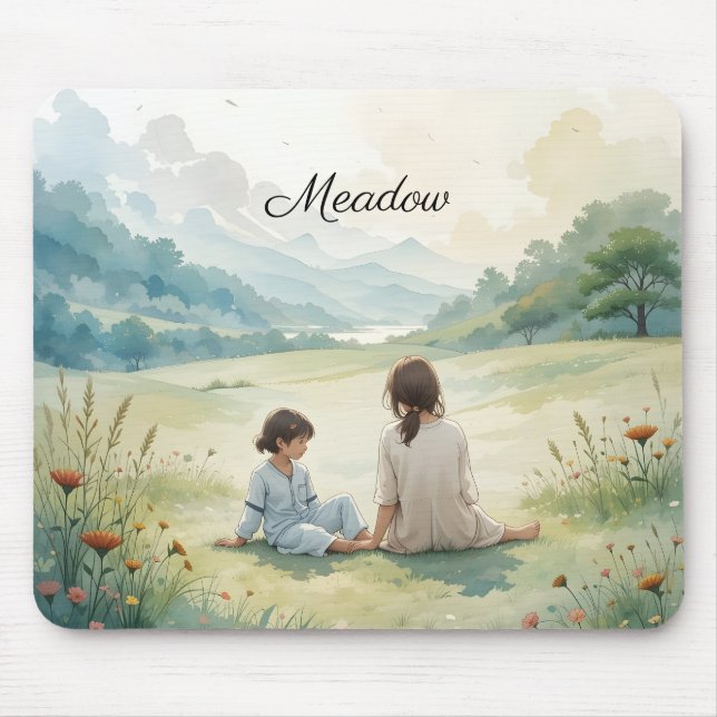 Peaceful Afternoon Mousepad (Front)
