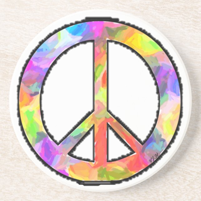 Peaceful Art Coaster (Front)