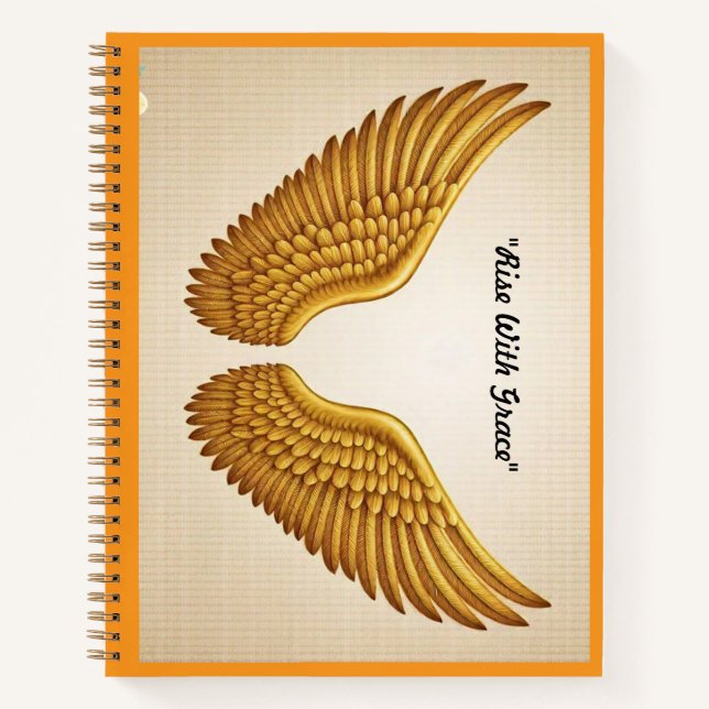 "Peaceful Ascent" Notebook (Front)