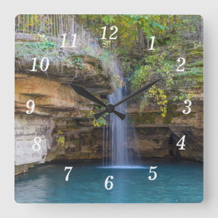 Peaceful At Glory Hole Wall Clock