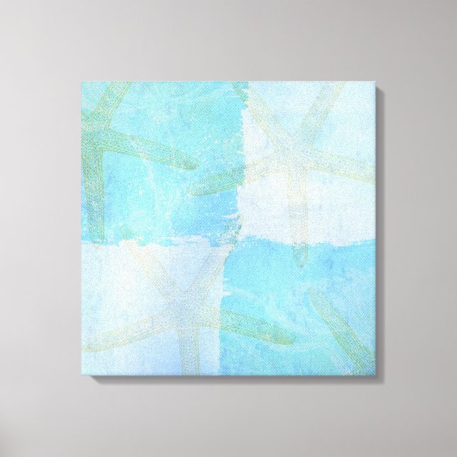 Peaceful Beach IV Canvas Print (Front)