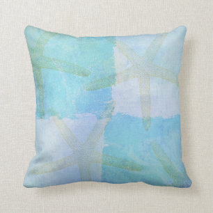 Peaceful Beach IV Throw Pillow