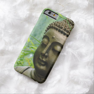Peaceful Buddha Statue in a Leafy Green Forest Barely There iPhone 6 Case