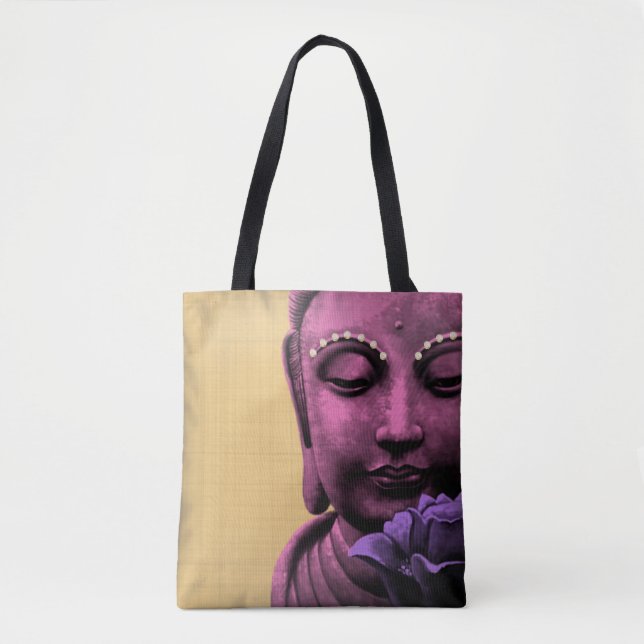Peaceful Buddha Tote Bag (Front)