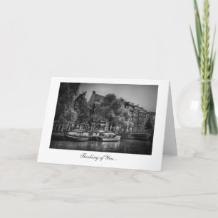 Peaceful Canal Scene - Thinking of You Card