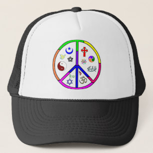 Peaceful Coexistence Trucker Hat