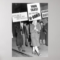 Peaceful Cold War Protest 1950