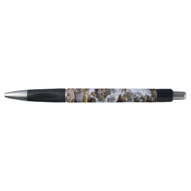 Peaceful Creek Waterfall Nature Scene Pen (Front)