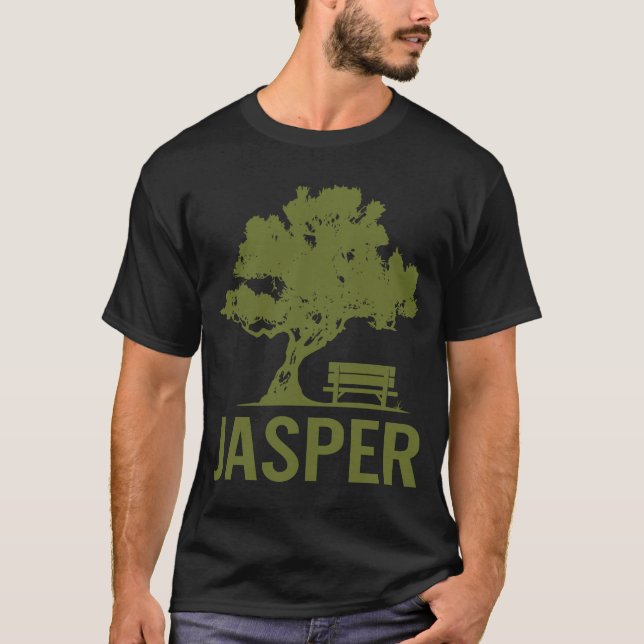 Peaceful Day - Jasper Name T-Shirt (Front)