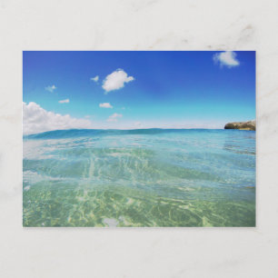 Peaceful Day   Tropical Water Postcard