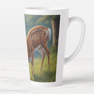 Peaceful Deer by Lake Mug - Wildlife Nature Forest
