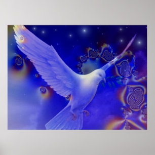 Peaceful Dove - Affiche
