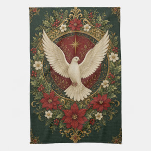 Peaceful Dove Holiday Kitchen Towel