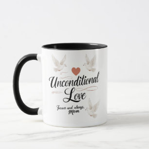 Peaceful Dove Mom Mug – Unconditional Love