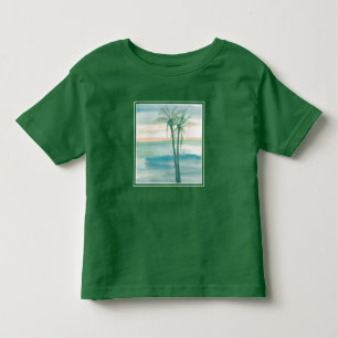 Peaceful Dusk Tropical Toddler T-shirt