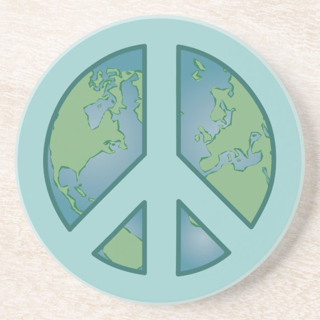 Peaceful Earth Coaster (Front)