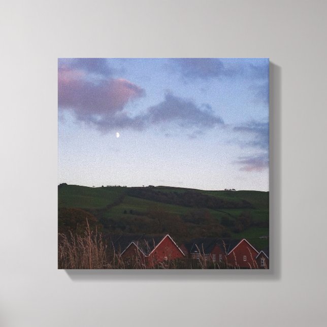 Peaceful Evening in Newtown Canvas Print (Front)