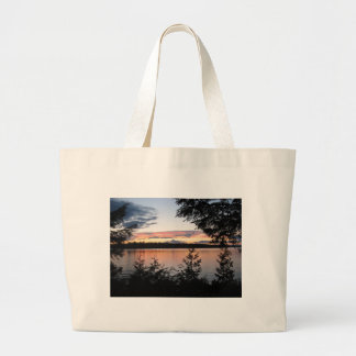 Peaceful Forest Large Tote Bag