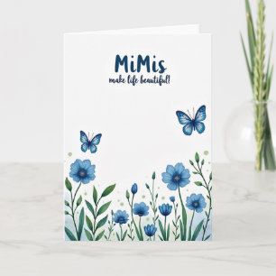 Peaceful Garden Mothers Day Card