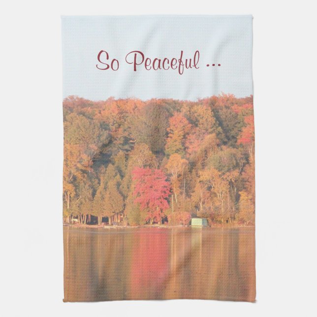 Peaceful Kitchen Towel (Vertical)