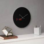 Peaceful Large Clock<br><div class="desc">Multi-Use--Rug-Bedroom- Bathroom-Kitchen-Business-More.
-Enjoy !

Matching Product's in my Store ! 
PAW ORIGINAL DESIGN'S (c)  Stylish  Design's. NEW FABRIC'S & DESIGN'S !</div>