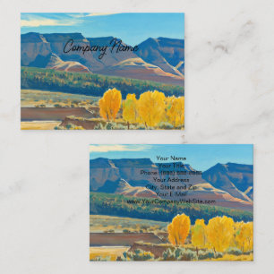 Peaceful Morning by Maynard Dixon Business Card