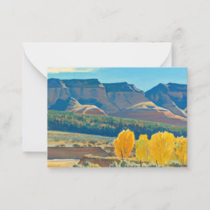 Peaceful Morning by Maynard Dixon Card