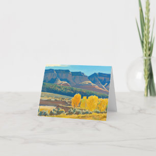 Peaceful Morning by Maynard Dixon Thank You Card