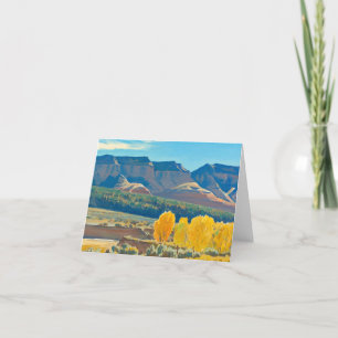 Peaceful Morning by Maynard Dixon Thank You Card