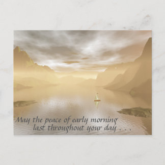 Peaceful Morning Postcard