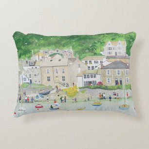 Peaceful Mousehole 1995 Decorative Pillow