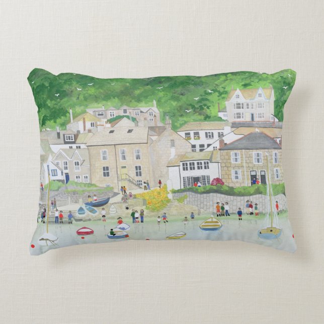 Peaceful Mousehole 1995 Decorative Pillow (Front)