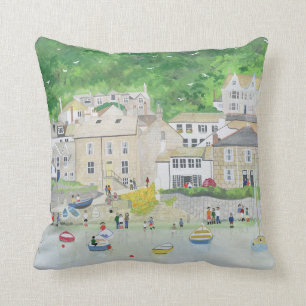 Peaceful Mousehole 1995 Throw Pillow