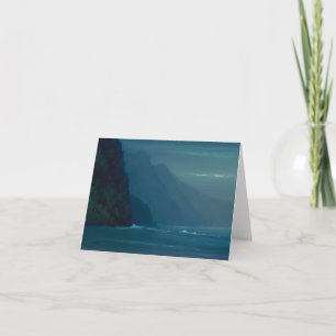 Peaceful Na'Pali Coast - Note Card