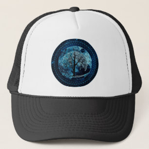 Peaceful Night Trucker Hat
