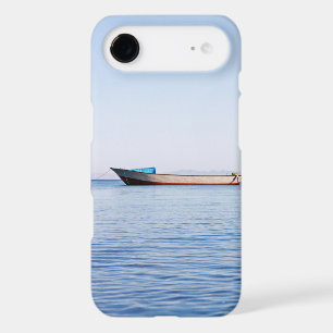 Peaceful Ocean & Solitary Boat Fine Art Photo
