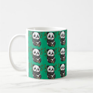 Peaceful Panda Morning Brew Coffee Mug