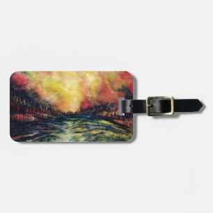 Peaceful Path Luggage Tag