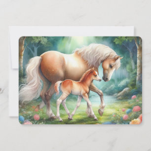 Peaceful Path - Personalized Horse Lovers Card