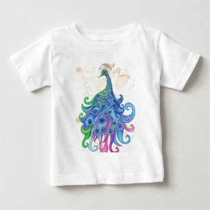 Peaceful Peacock Products Baby T-Shirt